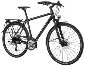 Gudereit LC-55 evo Trekkingrad Schwarz Modell 2023