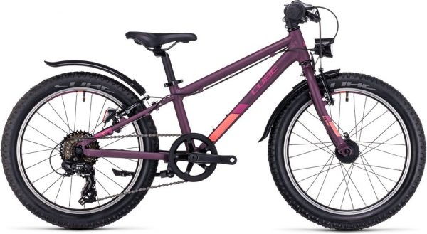 Cube Acid 200 Allroad Kinderfahrrad Lila Modell 2023