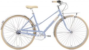 Creme Caferacer Lady Solo Trekkingrad Blau Modell 2022