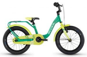 S'cool niXe 16 1-Gang Kinderfahrrad Grün Modell 2023