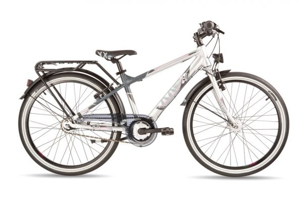S'cool XXstreet 24 7-S Kinderfahrrad Grau Modell Auslaufmodell