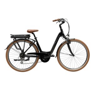 Elektro-Citybike 28 Zoll New Age Lady schwarz