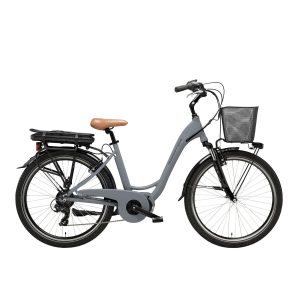 Elektro-Citybike 26 Zoll VANITY Lady grau