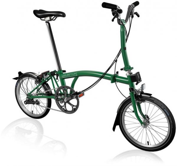 Brompton C-Line Explore Klapprad Grün Modell 2023