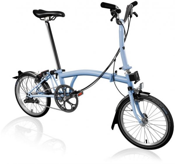 Brompton C-Line Explore Klapprad Blau Modell 2023