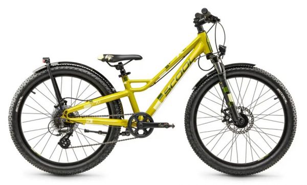 S'cool faXe Disc 24 8-Gang Kinderfahrrad Gold Modell 2023