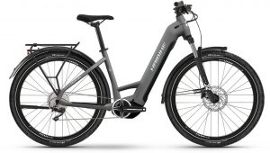 Haibike Trekking 4 E-Bike Silber Modell 2023