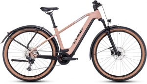 Cube Reaction Hybrid Pro 750 Allroad E-Bike Pink Modell 2023