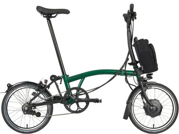 Brompton Electric C-Line Explore E-Bike Grün Modell 2023