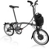Brompton Electric P-Line Urban E-Bike Schwarz Modell 2023