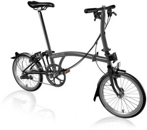 Brompton P-Line Urban Klapprad Schwarz Modell 2023