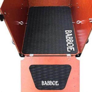 Babboe Antirutschmatte Boden und Laufbrett - Dog Schwarz Modell 2023
