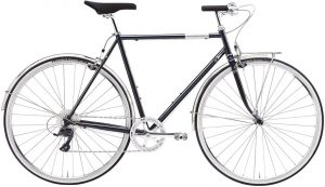 Creme Echo Mixte Uno City Trekkingrad Schwarz Modell 2022