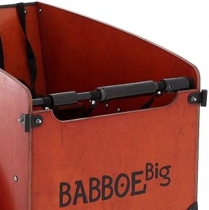 Babboe Schaumrollen-Set für Big/Big-E - 3 Stück Schwarz Modell 2023
