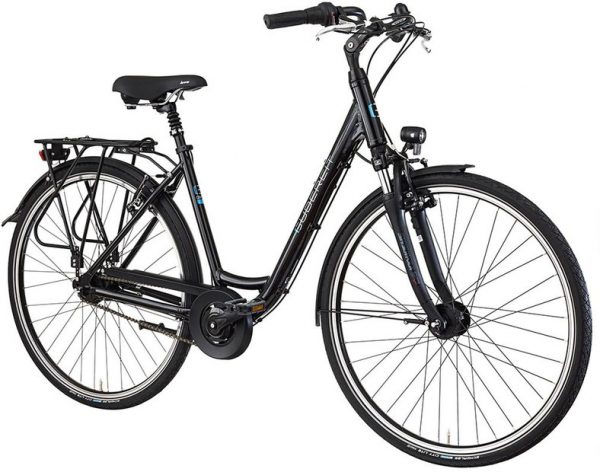 Gudereit Comfort 7.0 Citybike Schwarz Modell 2023