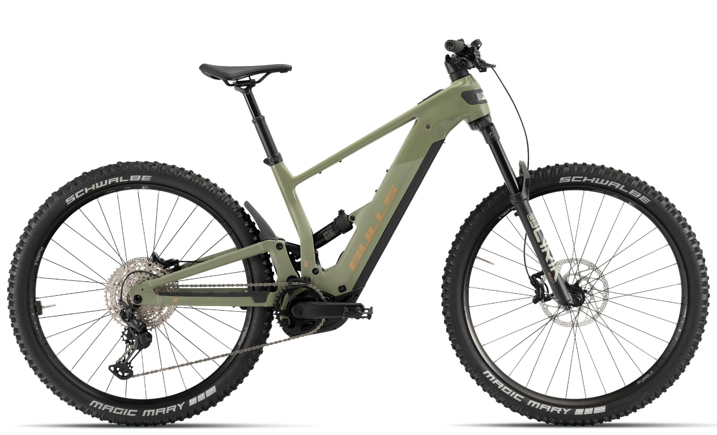 BULLS COPPERHEAD EVO AM 2 - 29 Zoll 800Wh 12K Fully - laurel green-matt/laurel green