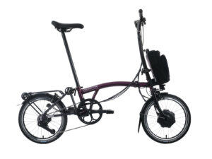 Brompton C-Line Electric Explore - Typ H - 16 Zoll 300Wh 12K Faltrad - Amethyst Lacquer