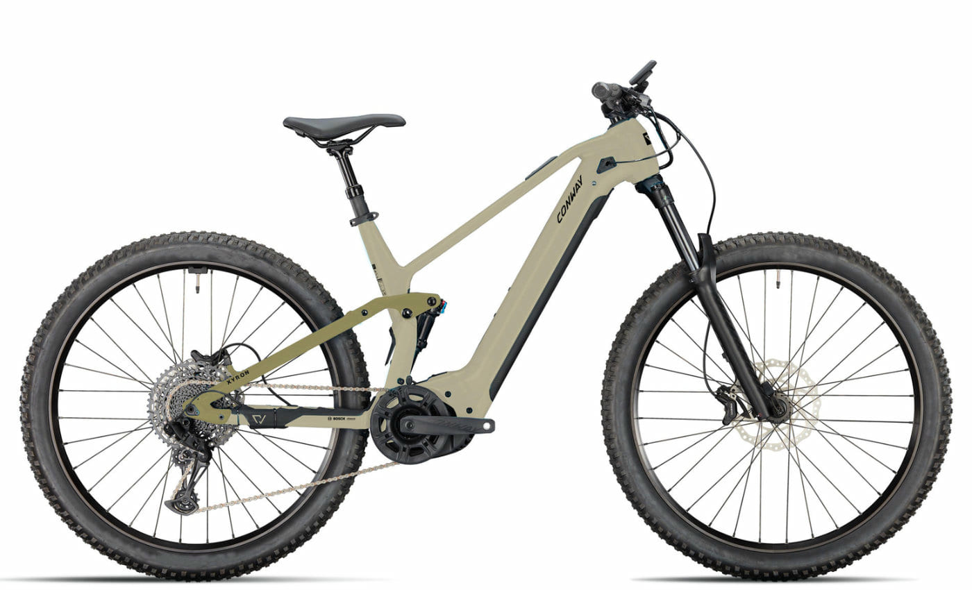 Conway Xyron LT 9.0 - 29 Zoll 800Wh 12K Fully - Desert Matt Bronze Matt