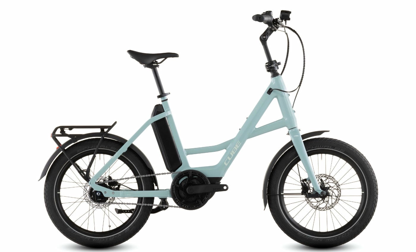 Cube Compact Hybrid Comfort 545 - 20 Zoll 545Wh 5N Kompakt - skylightblue´n´blue