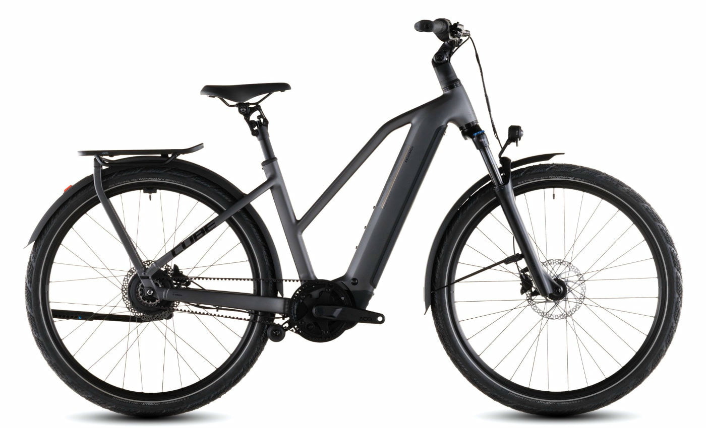 Cube Kathmandu Hybrid Comfort Pro 800 - 28 Zoll 800Wh Enviolo Trapez - slabgrey´n´black