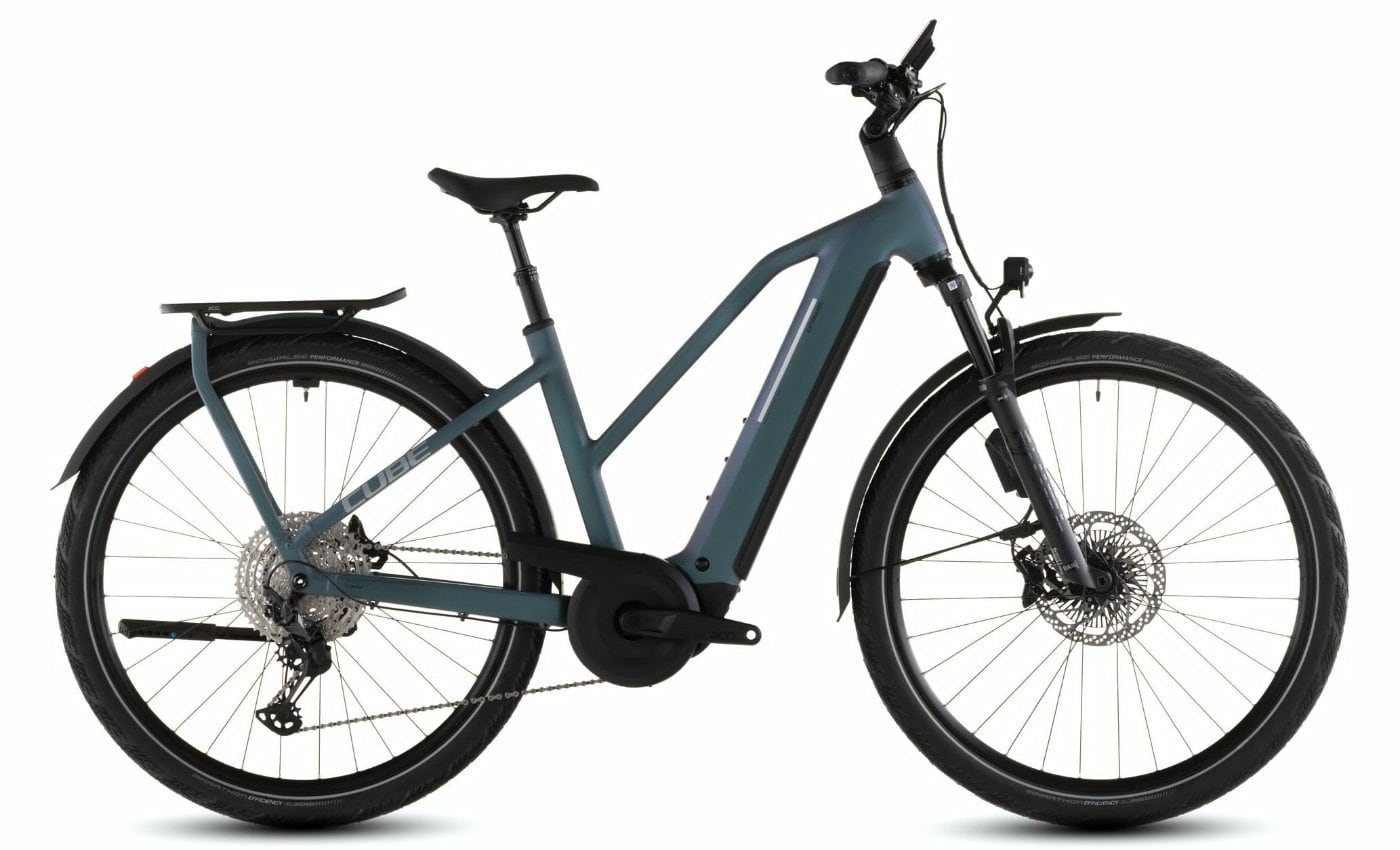 Cube Kathmandu Hybrid EXC 800 - 28 Zoll 800Wh 12K ABS Trapez - smaragdgrey´n´prism