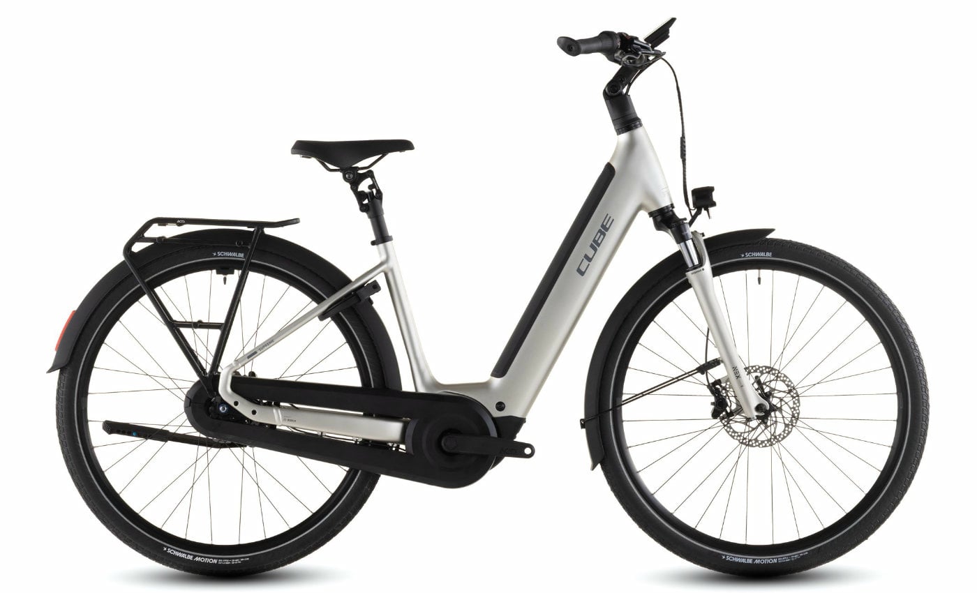 Cube Supreme RT Hybrid Comfort EXC 600 - 26/28 Zoll 600Wh 5N Wave - champagne´n´grey