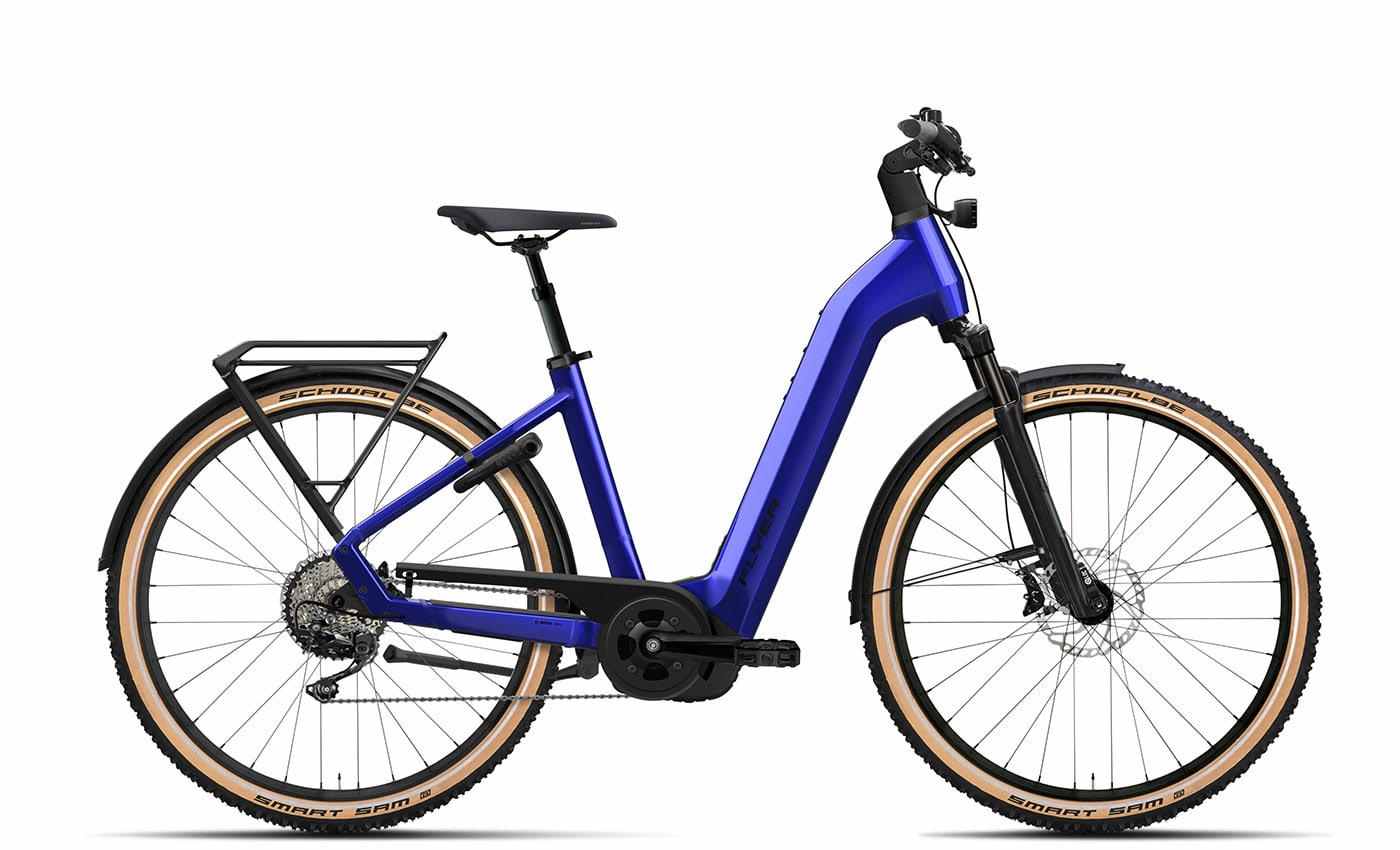 FLYER Gotour 7.12 XC ABS - 28 Zoll 750Wh 10K Wave - Enzian Blue