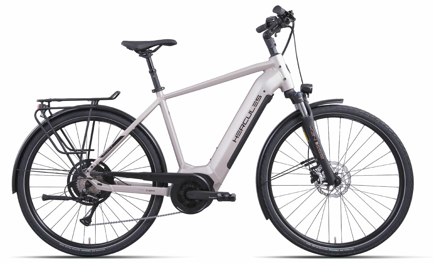 HERCULES Futura I-8 - 28 Zoll 625Wh 8K Diamant - brilliant silver-matt