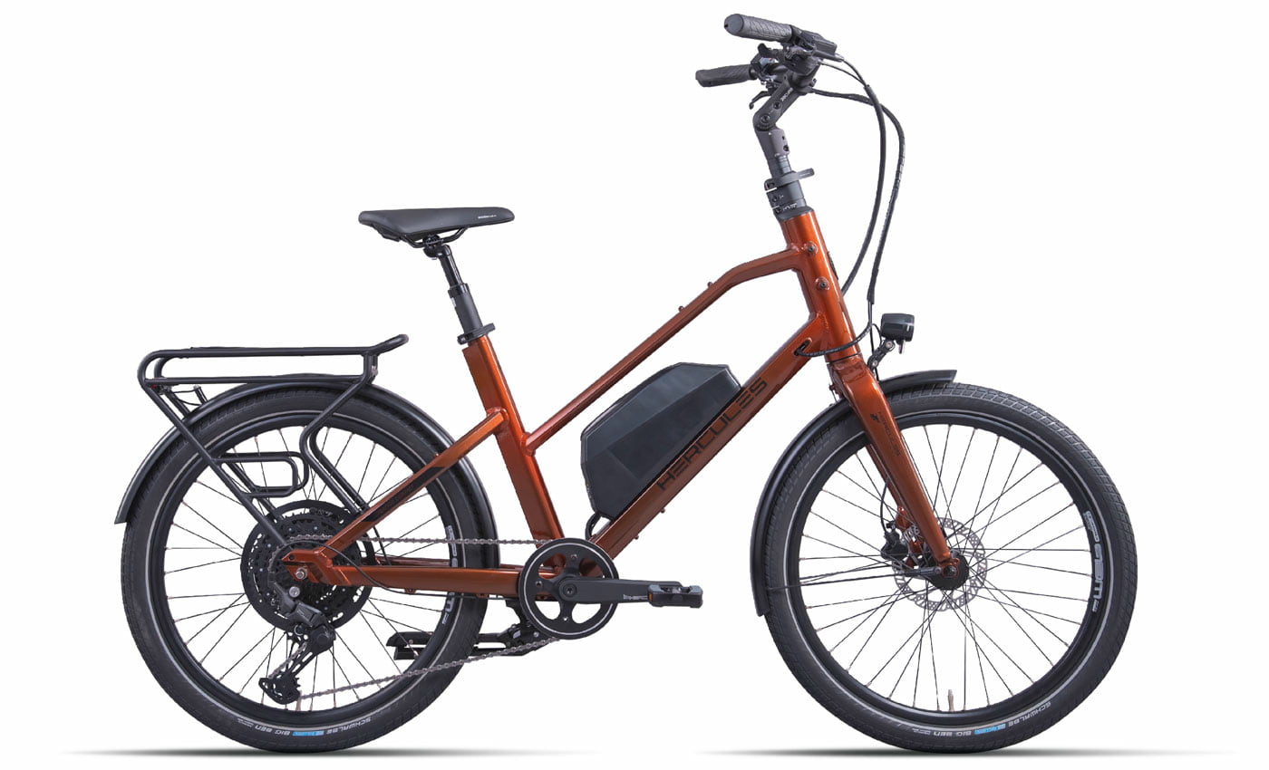 HERCULES Urbanico Compact 10 - 24 Zoll 360Wh 10K Compact - ultimacy copper-glossy