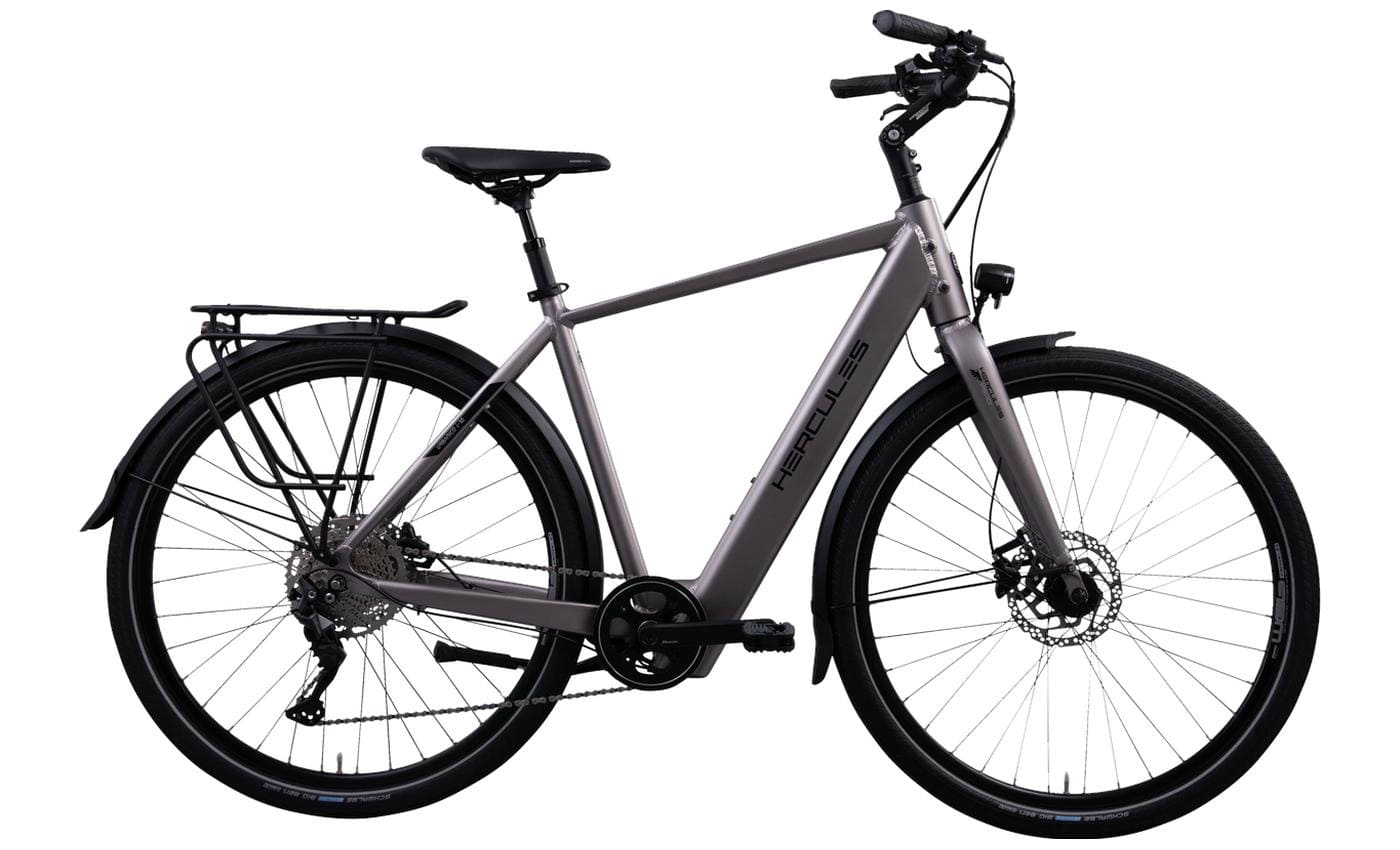 HERCULES Urbanico I-10 - 28 Zoll 410Wh 10K Diamant - darksilver-matt