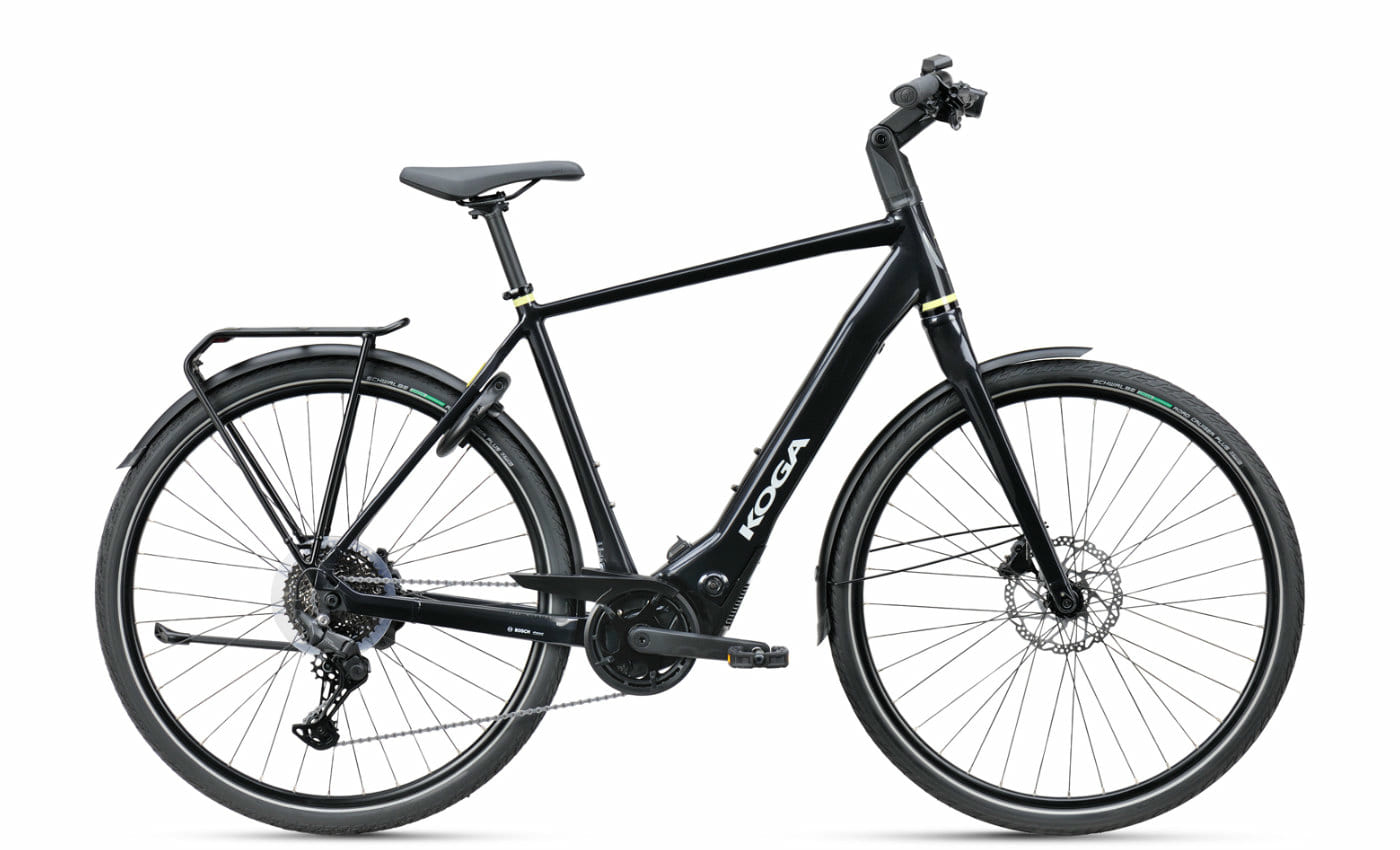 KOGA E-F3 5.0 - 28 Zoll 400Wh 10K Diamant - Vulcan Black Gloss