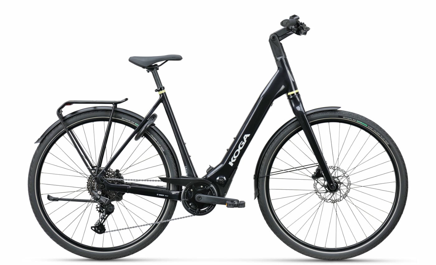 KOGA E-F3 5.0 - 28 Zoll 400Wh 10K Wave - Vulcan Black Gloss