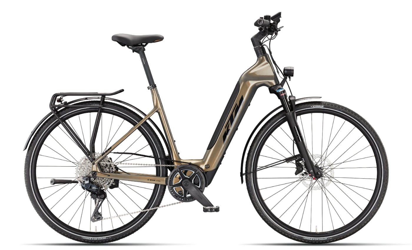 KTM POWER SPORT SX PLUS Di2 - 28 Zoll 400Wh 11K Wave - olive pearl