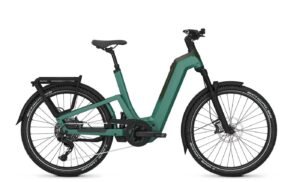 Kalkhoff ENTICE 7+ MOVE - 27.5 Zoll 600Wh 10K Fully-Tiefeinstieg - mineralgreen / huntsmengreen matt