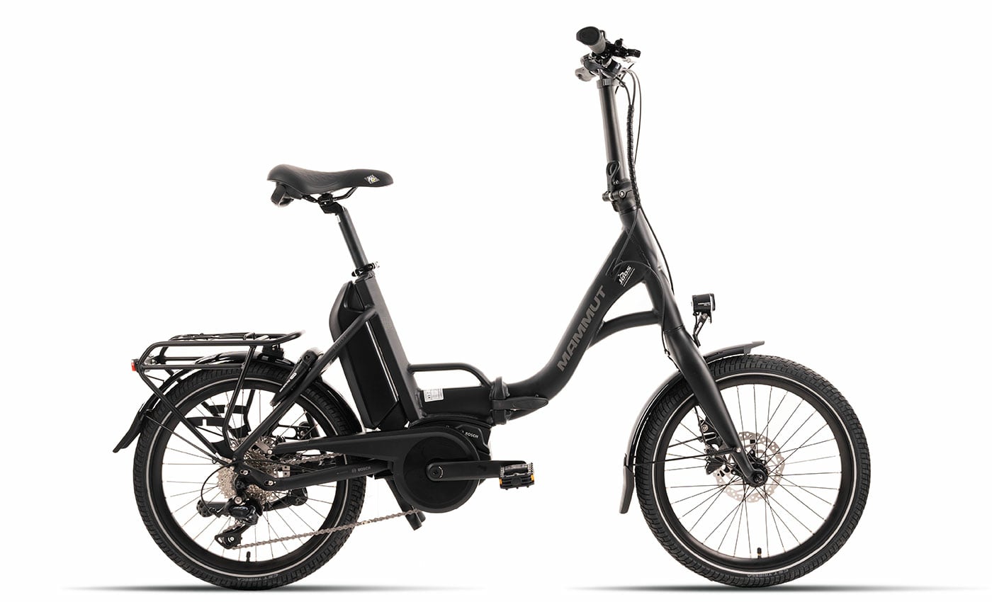 Mammut E-Fold 9 - 20 Zoll 400Wh 9K Faltrad - schwarz