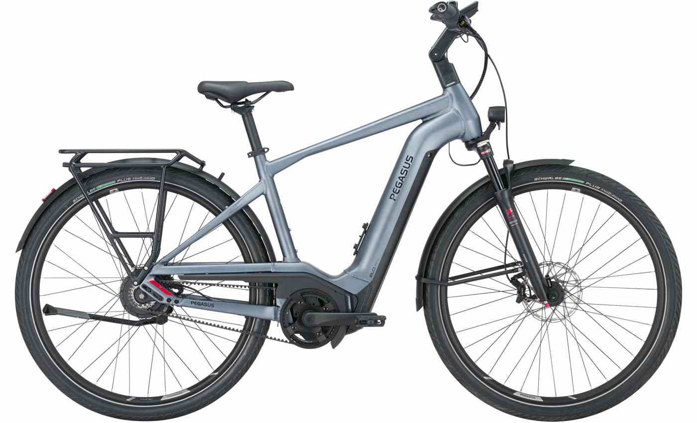 PEGASUS Premio Evo NV Lite Belt - 28 Zoll 750Wh Enviolo Diamant - grey matt