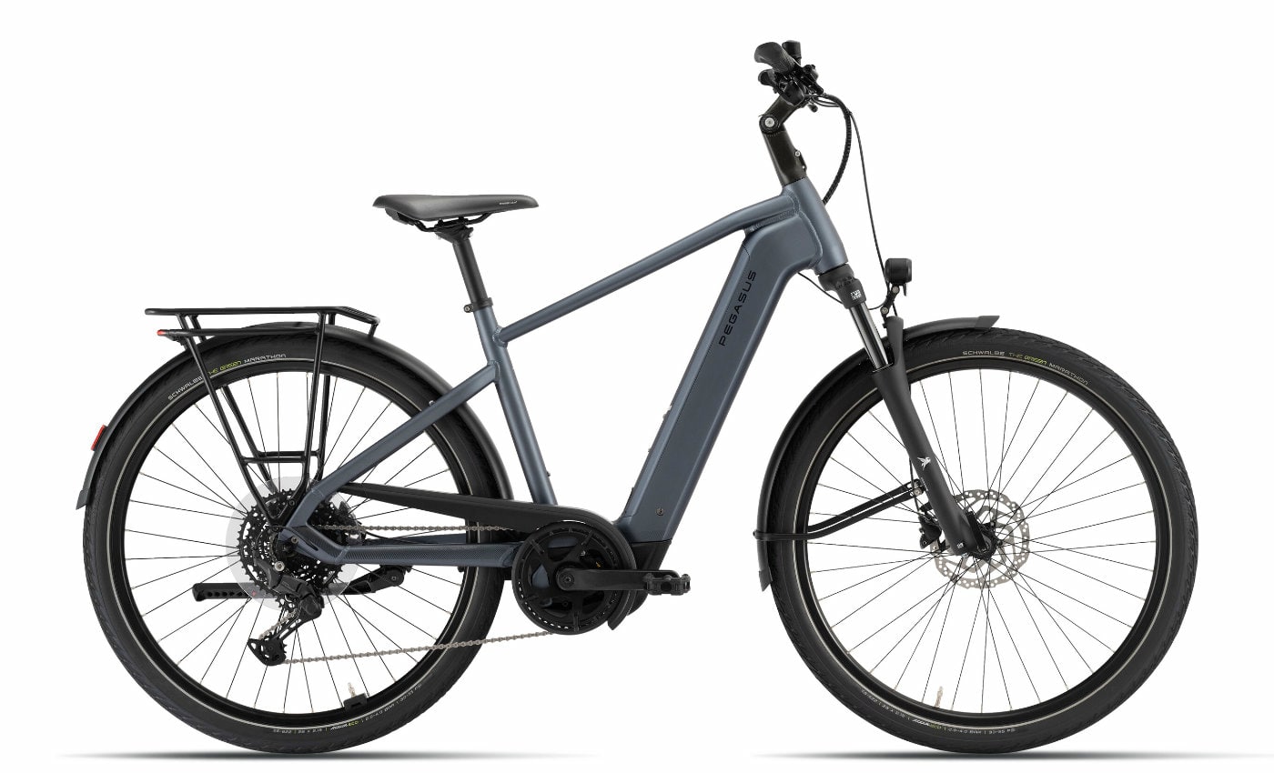 Pegasus Solero EVO 10 - 28 Zoll 800Wh 11K Diamant - horizont blue matt