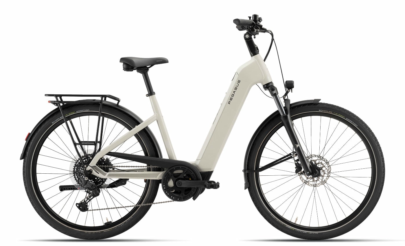 Pegasus Solero EVO 10 - 28 Zoll 800Wh 11K Wave - kieselgrey