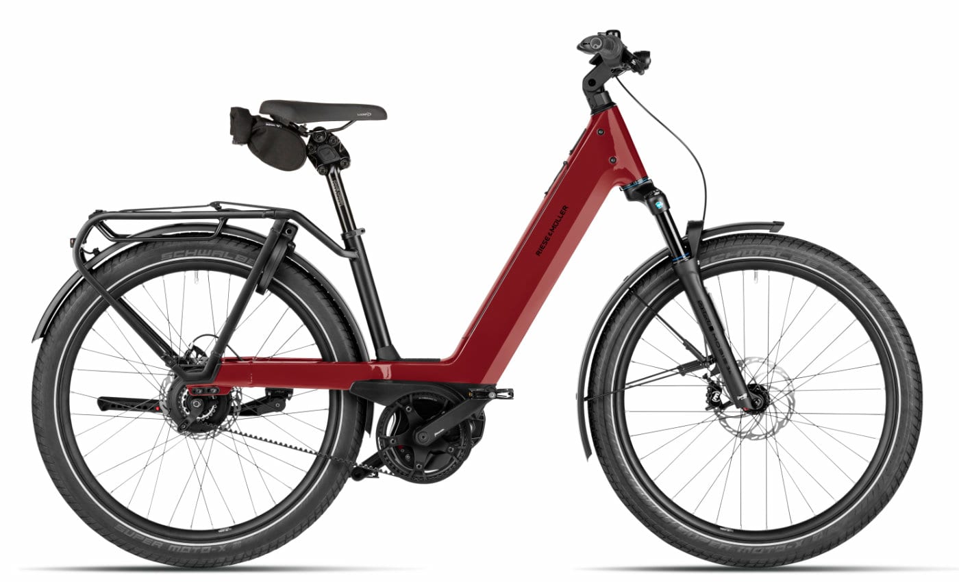 Riese & Müller Nevo5 vario - 27.5 Zoll 800Wh Enviolo Wave - ruby red