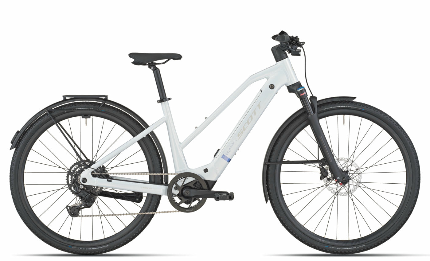 Scott Passage 20 Slope - 29 Zoll 400Wh 9K Trapez - bianco white