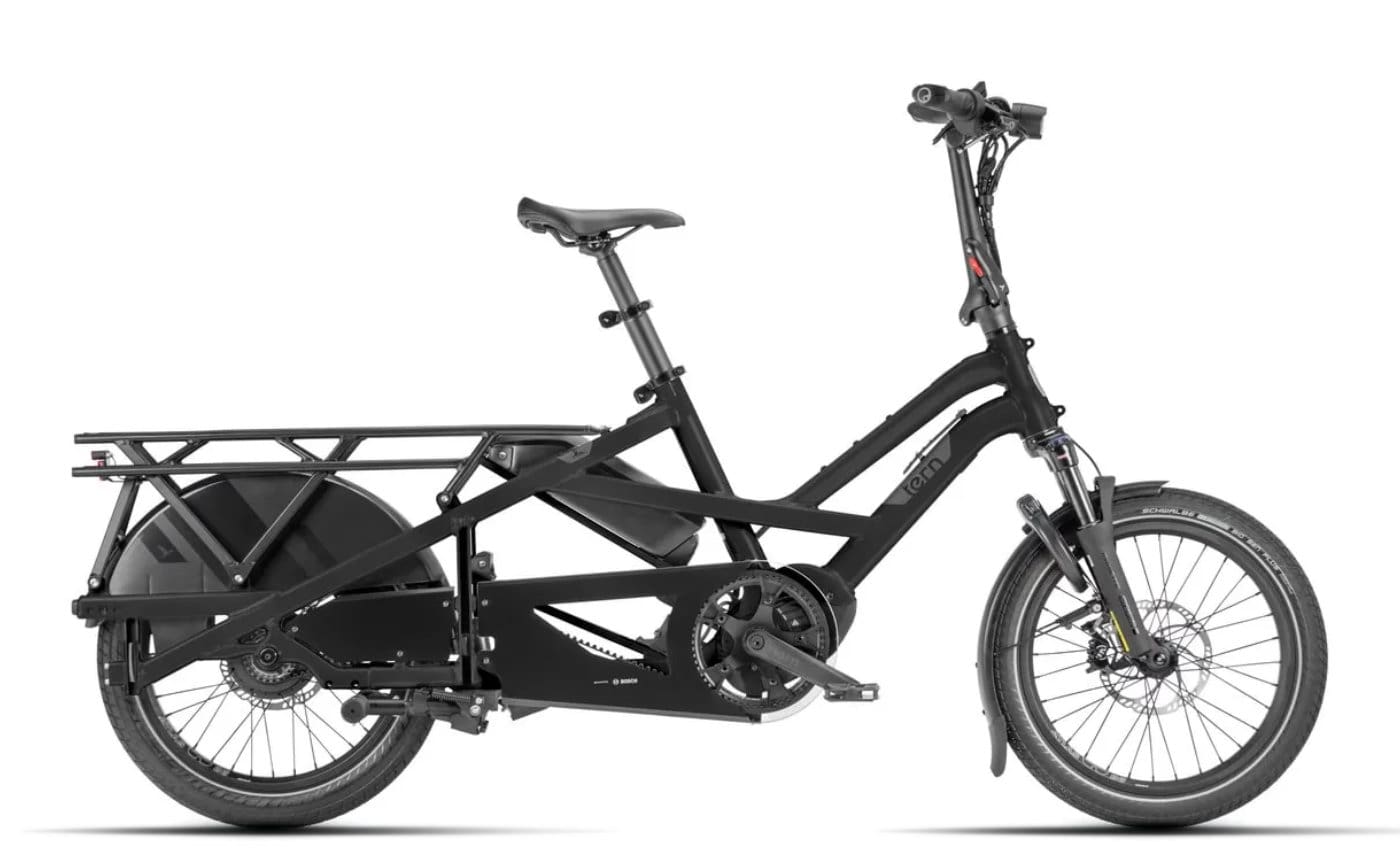 Tern GSD P00 - 20 Zoll 545Wh Enviolo Longtail - satin black